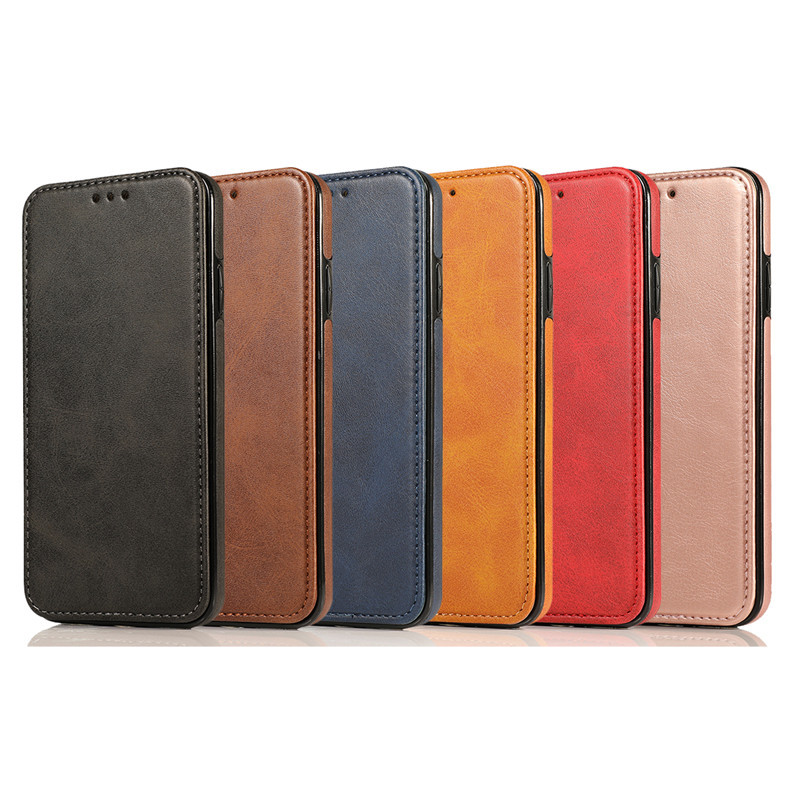 Flip Cover Leather Phone Case, designed with a premium leather finish 